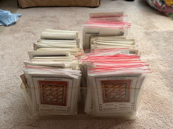 Lot Of Quilting Patterns And Miscellaneous Items
