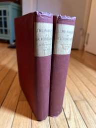 FANTASTIC 1885 'the Fables Of La Fontaine' 2-Volume Book Set- Illustrated By GUSTAVE DORE