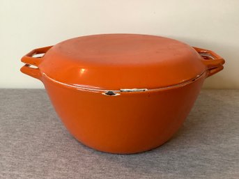 Copco Orange Enameled Cast Iron Dutch Oven #3
