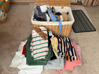 Huge Bin Full Of Sewing Fabric