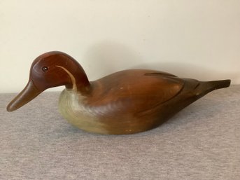 Wooden Duck Decoy #3