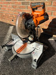 RIDGID MODEL R41121 Compound Miter Saw In Excellent Condition