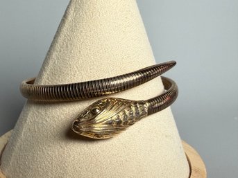 Vintage 1947 Forstner 1/20 12k GF Coil Snake Bracelet