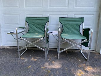 Outdoor Folding Chair Set