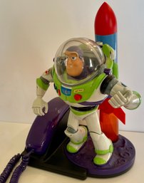 1996 Buzz Lightyear Telephone - Light Up Rocket Phone - THE BIG ONE
