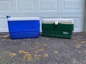 2 Piece Igloo Cooler Set