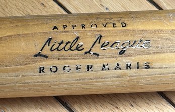 Circa 1960 HILLERICH & BRADSBY 30' ROGER MARIS Little League Baseball Bat- 3rd Party Shipping