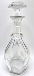 Vintage Baccarat French Harcourt Crystal Wine Decanter With Top