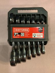 Craftsman 7pc SAE Ratcheting Wrench Set