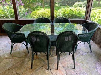 Lloyd Flanders Outdoor Dining Set -7 Pc