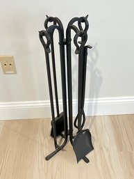 Iron Fireplace Tool Set