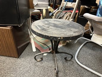 Metal Outdoor Side Table