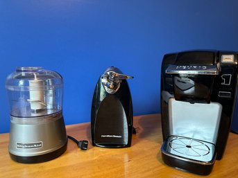 3 Pc. Appliances Keurig And More