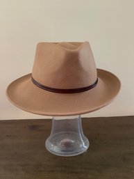 Filippo Catarzi 100% Wool Brown Hat Made In Italy #2