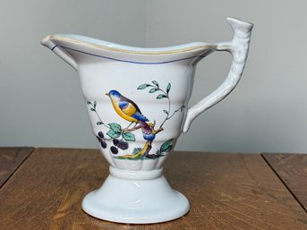 Vintage Spode 'Queen's Bird' Fine Stoneware Large Creamer, Original Sticker