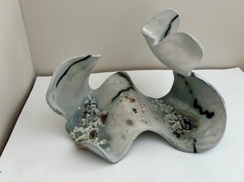 Fantastic Waterfall Sculpture By V. Konovey