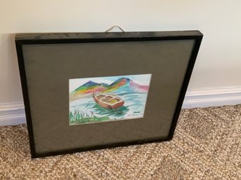 Original Signed Watercolor