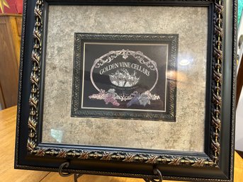 Golden Vine Cellars Napa Valley Calif Est 1885 Picture