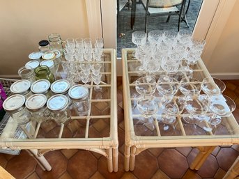 Lot Of Glassware