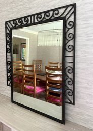 Textured Iron Mirror