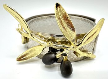 Michael Aram Olive Branch Coaster Set