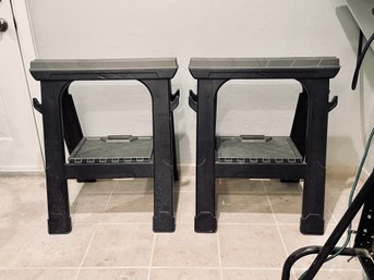 Set Of Folding Sawhorses