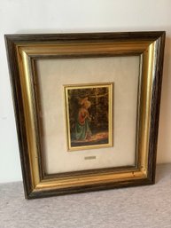 Lippi Madonna E Bambino Praying Over Baby Print