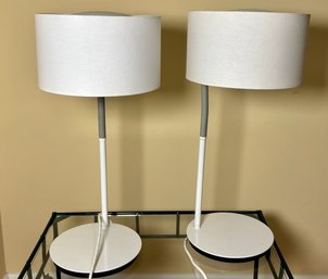 Pair Of IKEA Ledet Table Lamps (2)