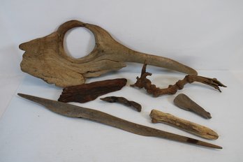 Group Of Vintage Various Sized Driftwood - Lot 1