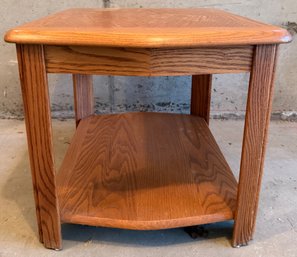 Vintage Wooden Side Table 1 Of 2