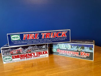 Vintage Hess New In Boxes Unopened