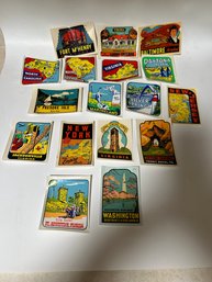 Amazing 1950s Camping/RV Decals