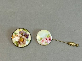 Beautiful Vintage Floral Pins