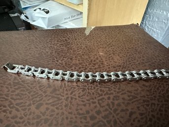 Heavy Linked Mens Bracelet