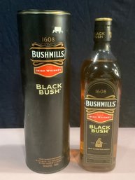 Sealed Black Bush Irish Whiskey Bottle In Box #7
