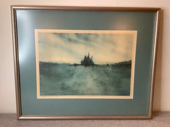 Signed Artist's Proof Of Tumbler Island