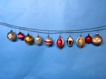 Fantastic Antique European Glass Christmas Ornaments