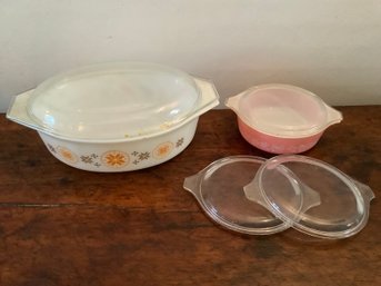 Pair Of Pyrex Baking Dishes