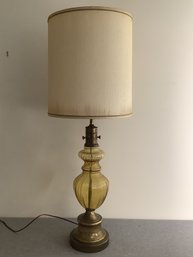 MCM Amber Lamp