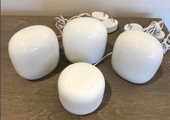 Google Nest Wifi Mesh System  4-Pack (3 Routers  1 Add-On Point)