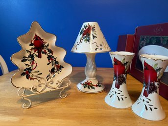 Gorgeous 3 Pc. Lenox Winter Greetings - American Design