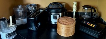 Lot Of Kitchen Appliances: An Instapot, Immersion Blender, And More! (10)