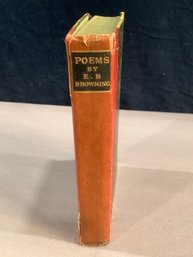 Poems By E.B Browning Book