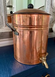 Vintage Copper Beverage Dispenser