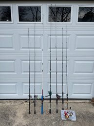 Assorted Fishing Poles