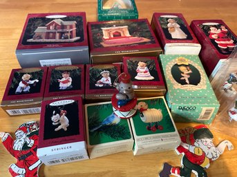 Group Of Ornaments  Mostly Hallmark