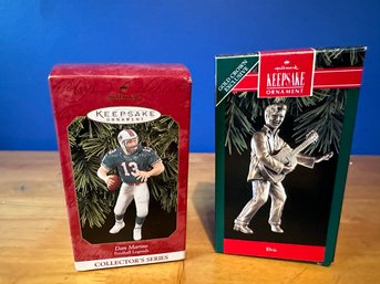 2 Collector Keepsake Ornaments - Special