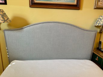 Home Meridian International Queen Headboard On Metal Bed Frame (Mattresses & Bedding Optional)