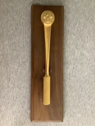 Decorative Vulcan S-52 Gold Socket Wrench Piece