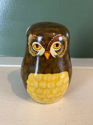 Vintage Owl Nesting Dolls